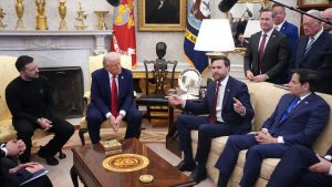 The most tense meeting between Trump and Zelensky at the White House