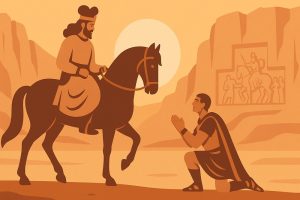 Shapur captured Valerian in her old age.