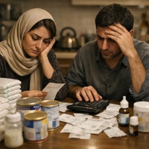نوزادان میلیاردی؛ وقتی پوشک و شیرخشک از «کالای حیاتی» به کالای لوکس تبدیل می‌شوند